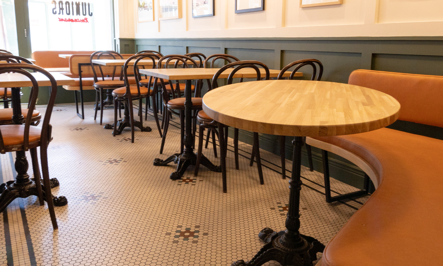 Juniors Restaurant Ireland I Studio Forja I Restaurant Concept Design